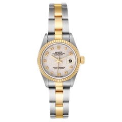Rolex Lady-Datejust Acero Oro Amarillo Esfera Aniversario Marfil Reloj Oyster 79173