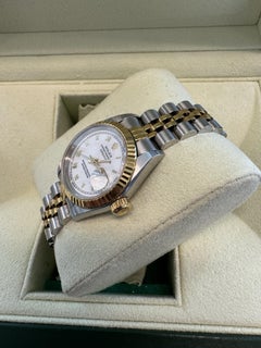 Rolex Lady-Datejust Two Tone White Dial Roman Numerals