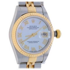 Rolex Lady-Datejust Wristwatch 79173 Stainless Yellow Gold 18k Automatic 1YrWnty