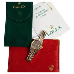 Rolex Lady Datejust Wristwatch, Rhodium Grey Dial. Ref 79173.