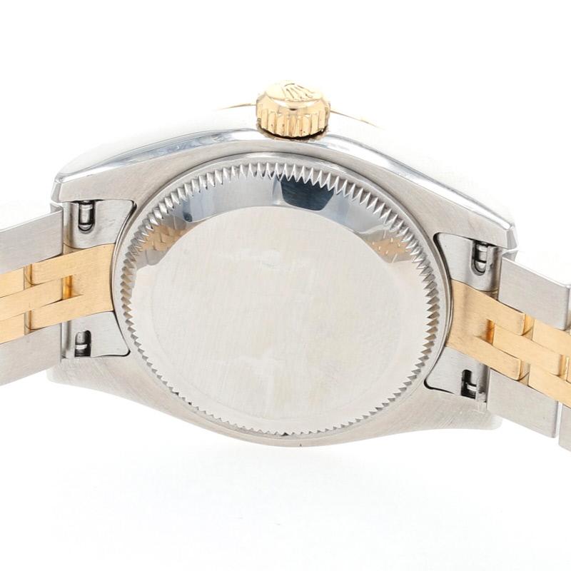 Rolex Lady Datejust Wristwatch, Stainless & 18k Gold Automatic 2 Yr Wnty 179173 3