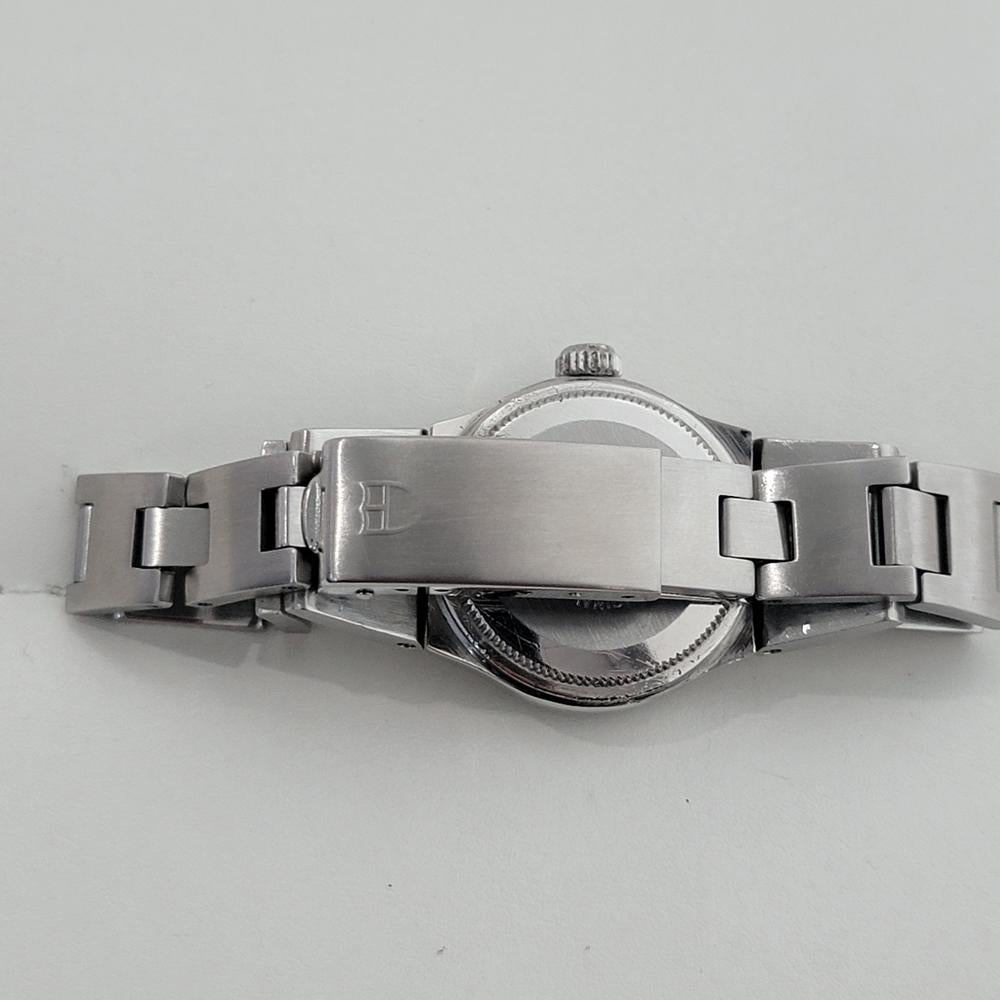 Rolex Lady Oyster Perpetual Date Ref 6516 25mm 1960s All Original RA500 For Sale 7