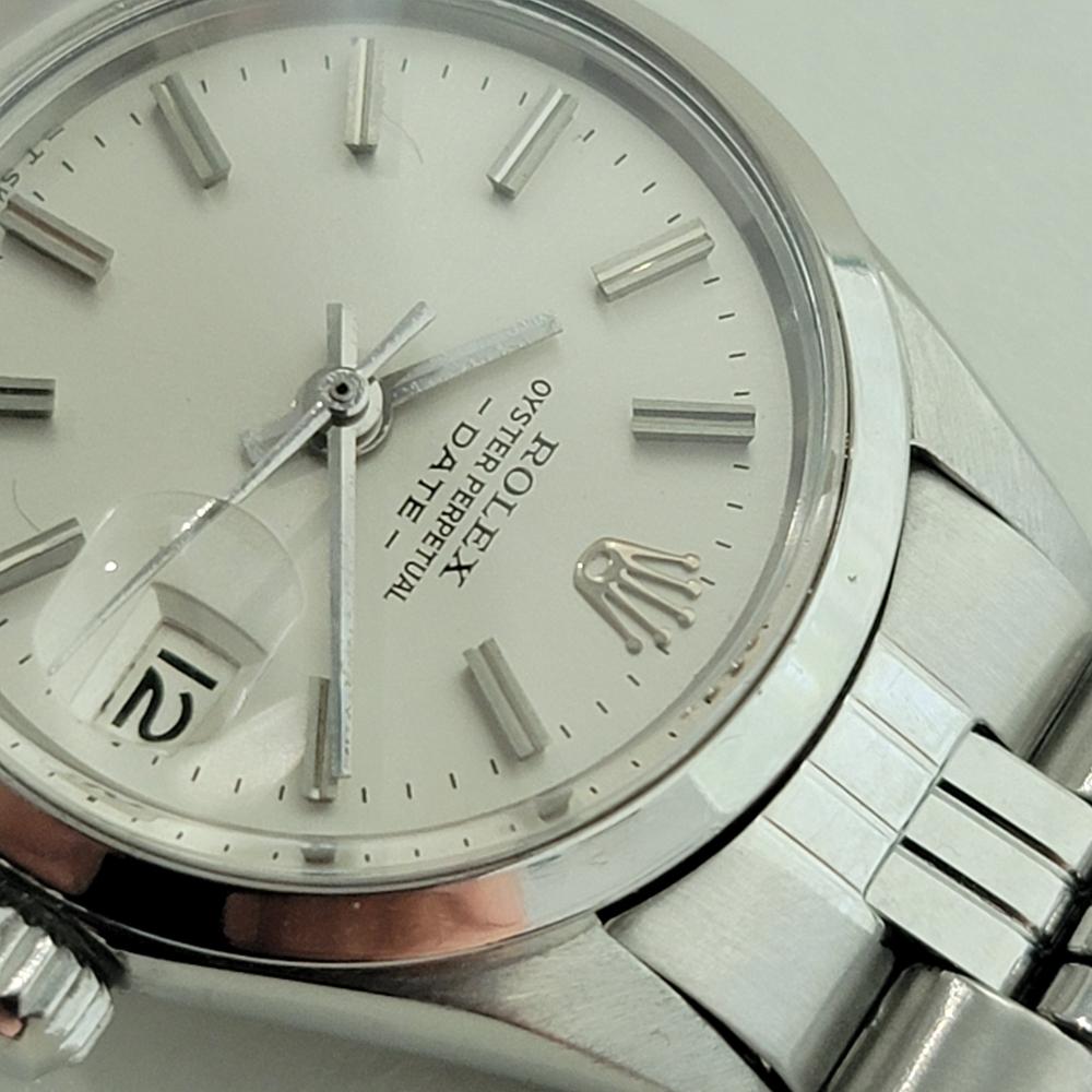 Rolex Lady Oyster Perpetual Date Ref 6516 25mm 1960er Jahre Original RA500 im Angebot 2