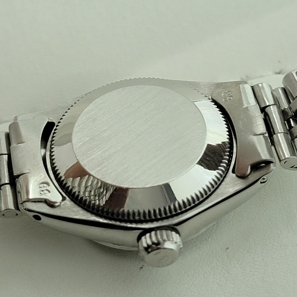 Rolex Lady Oyster Perpetual Date Ref 6516 25mm 1960er Jahre Original RA500 im Angebot 5