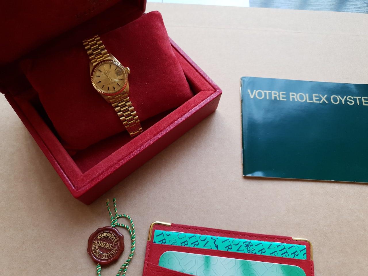 Rolex Lady Oyster Perpetual Datejust In Good Condition In Saint Ouen, FR