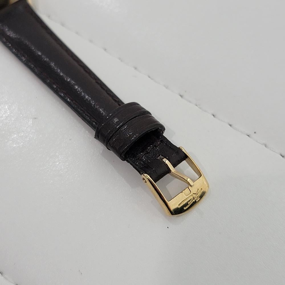 Rolex Lady Oyster Perpetual Datejust Ref 6516 25mm 18k Solid Gold 1960s RA428B For Sale 4