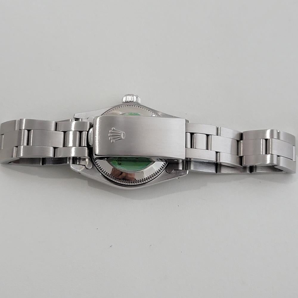 Rolex Lady Oyster Perpetual Ref 67180 25mm Automatic 1980s All Original RA508 6