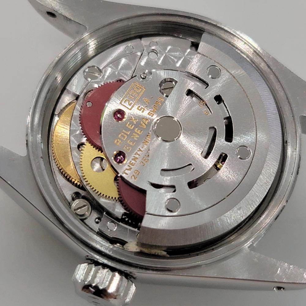 Rolex Lady Oyster Perpetual Ref 67180 25mm Automatic 1980s All Original RA508 7