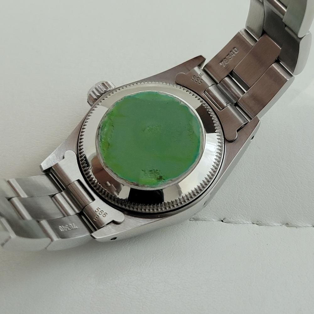 Rolex Lady Oyster Perpetual Ref 67180 25mm Automatic 1980s All Original RA508 4