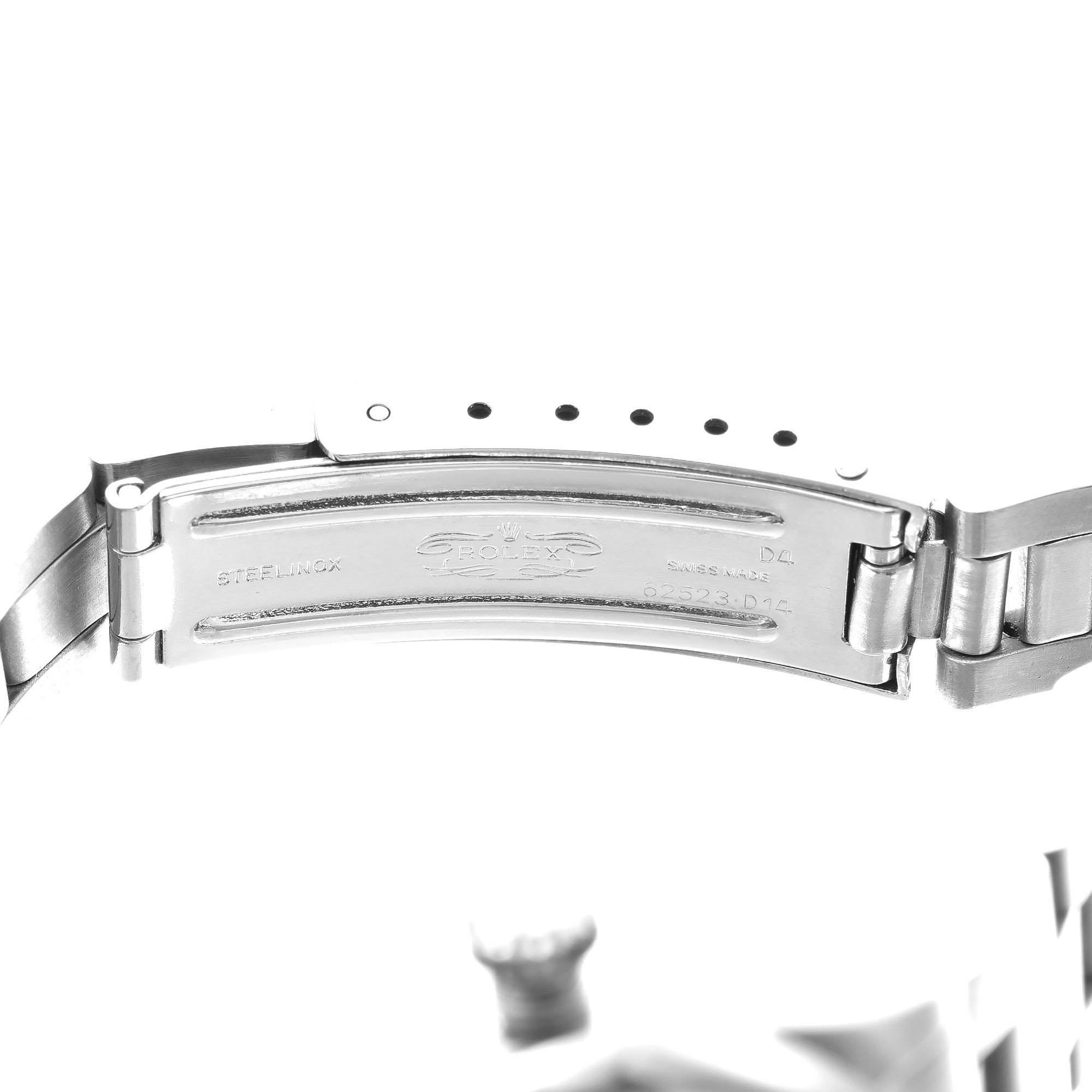 Rolex Lady's Steel Datejust Oyster Band Wristwatch Ref 69173 1