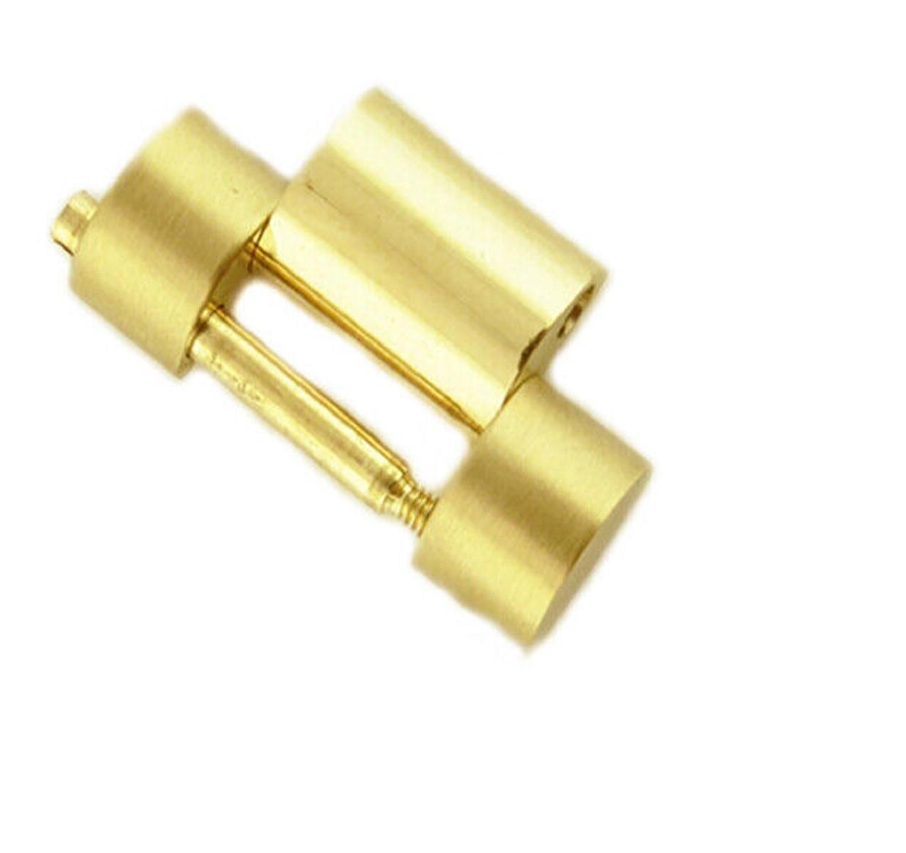 Rolex Link in 18K Yellow Gold 10mm In New Condition For Sale In New York, NY
