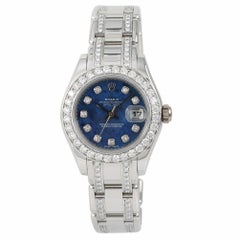 Rolex Masterpiece 80319, Blue Dial Certified Authentic