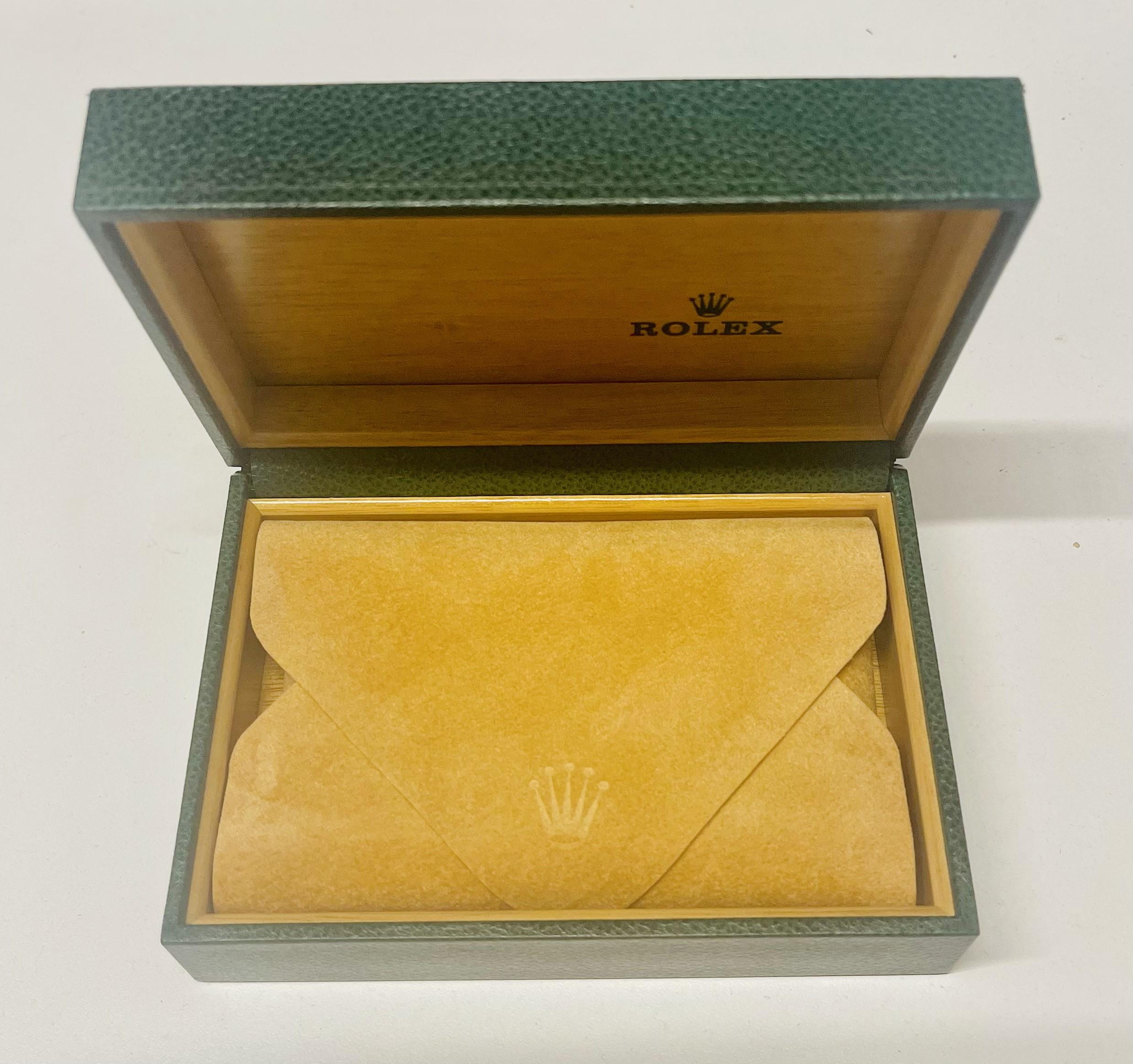 Rolex Men's 18k Yellow Gold Day-Date President Black Onyx Dial Full Set For Sale 6