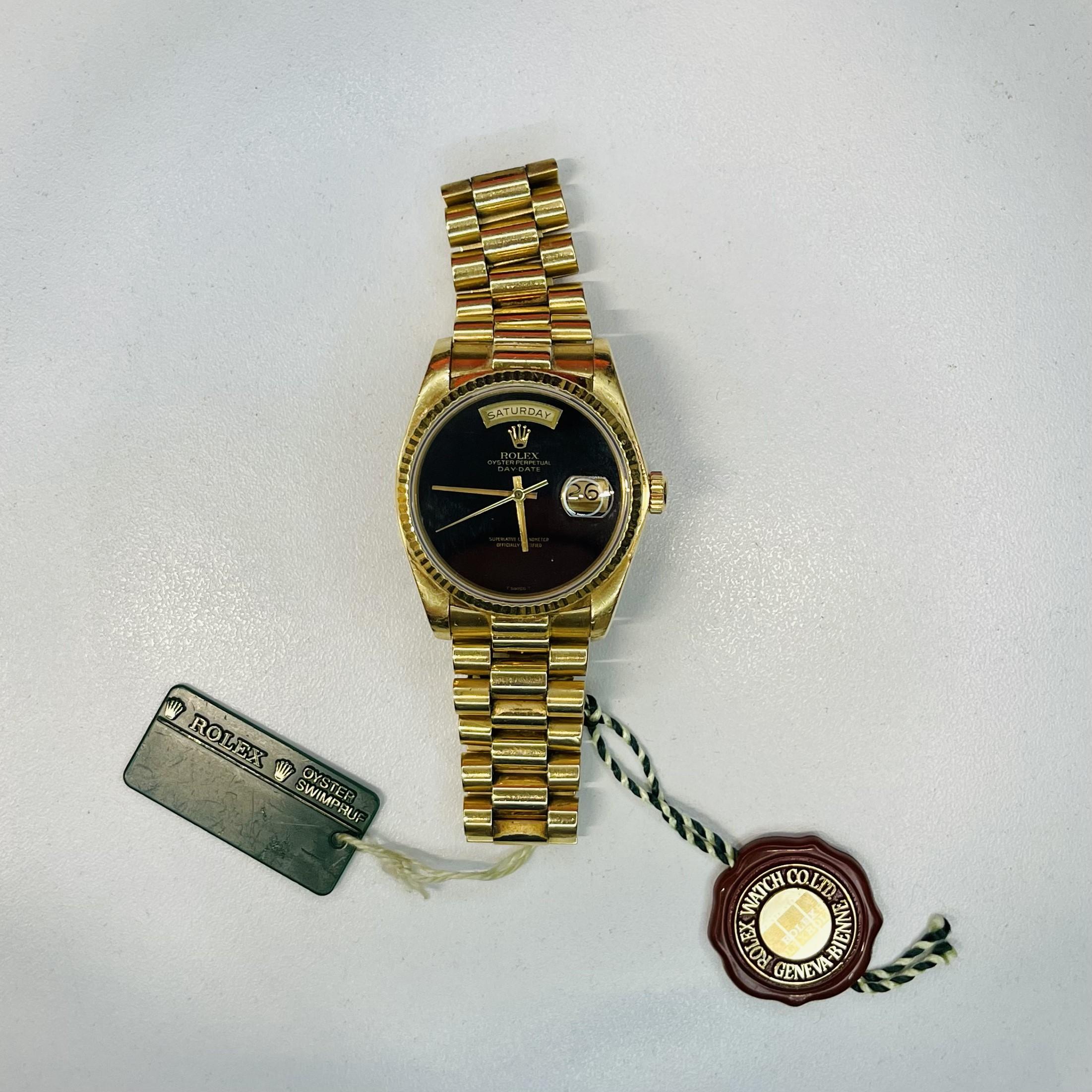 black onyx rolex