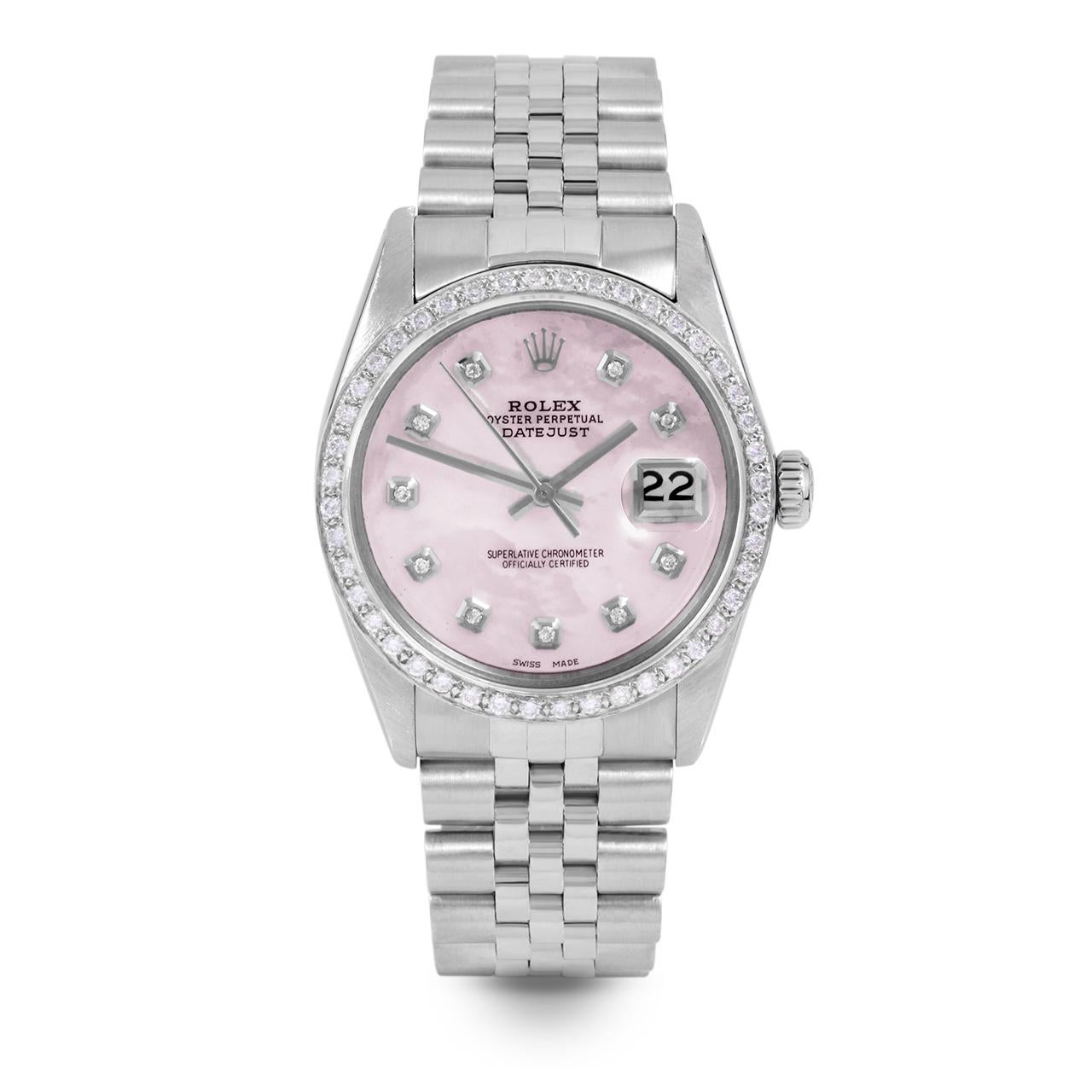 pink face watch men's