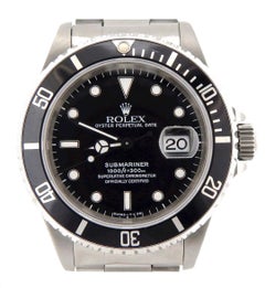 Rolex Herren Submariner 16610 Schwarzer Austern für Herren