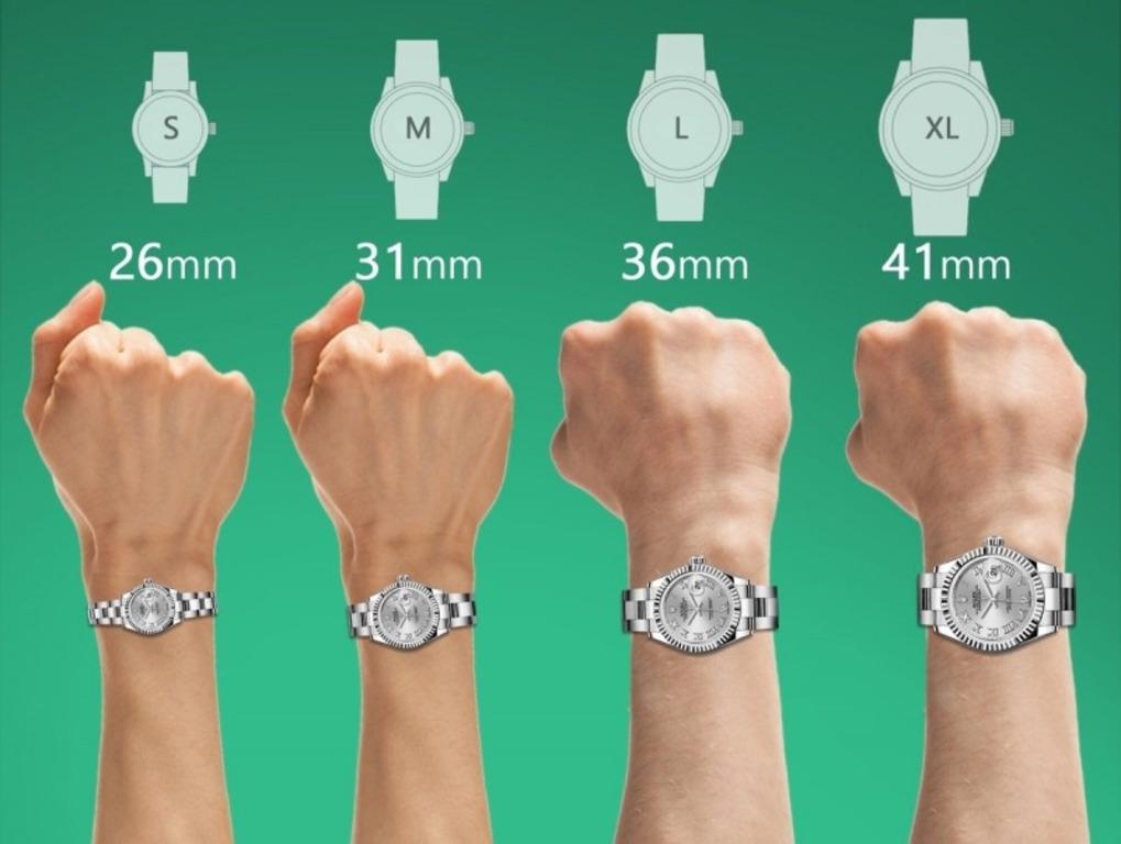 Rolex Herren Datejust 41mm Edelstahl-Uhr mit Volldiamant im Angebot 2