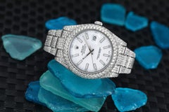 Rolex Datejust II Uomo 116300 Acciaio inossidabile Quadrante bianco Indice