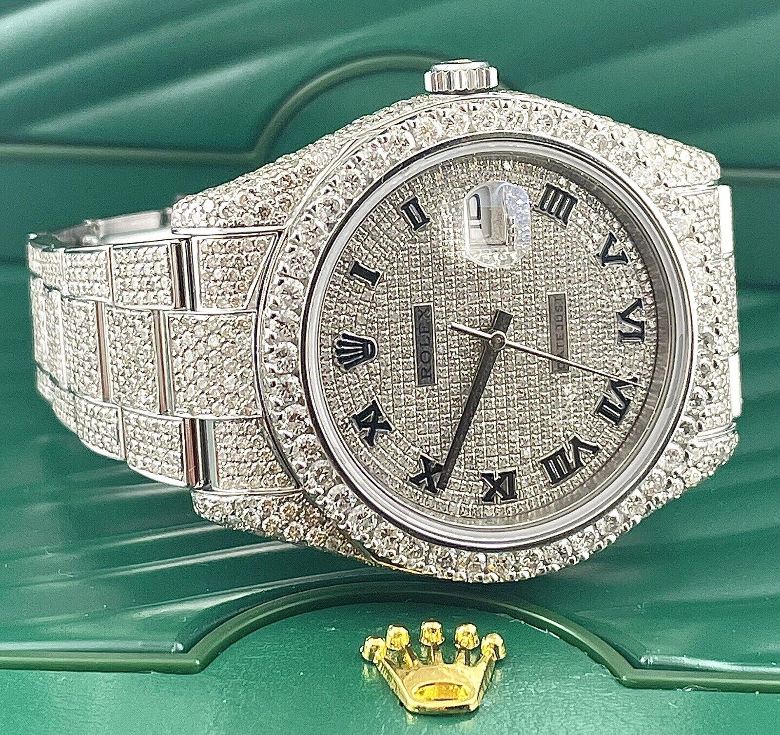 Rolex Datejust II 41mm Uhr. Ein Pre-owned Uhr w / Geschenk-Box. Uhr ist 100% authentisch und kommt mit Echtheitskarte. Watch Reference ist 116300 und ist in ausgezeichnetem Zustand (siehe Bilder). Die Farbe des Zifferblatts ist Silber und das