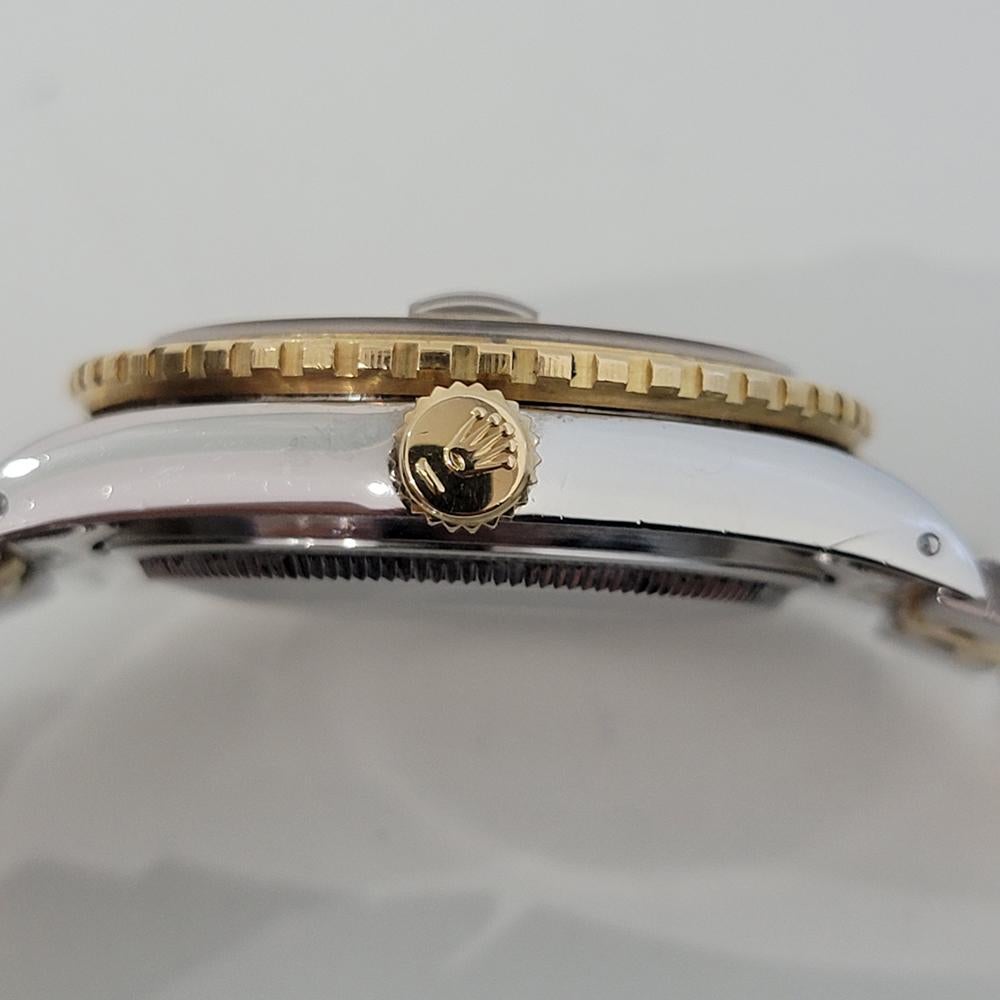 Rolex Herren Datejust Ref 16253 Thunderbird 18k Gold F/S 1980er Jahre Automatik RJC207 3