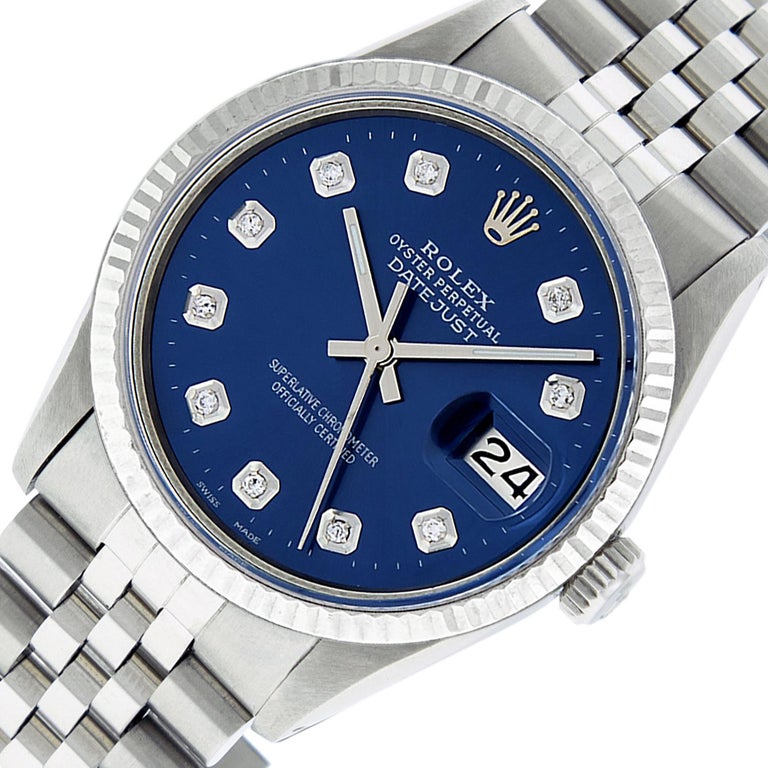 datejust blue diamond