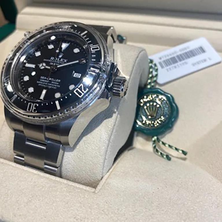 Rolex Men's Oyster Perpetual Deepsea Sea-Dweller Black Dial Watch 126660 2