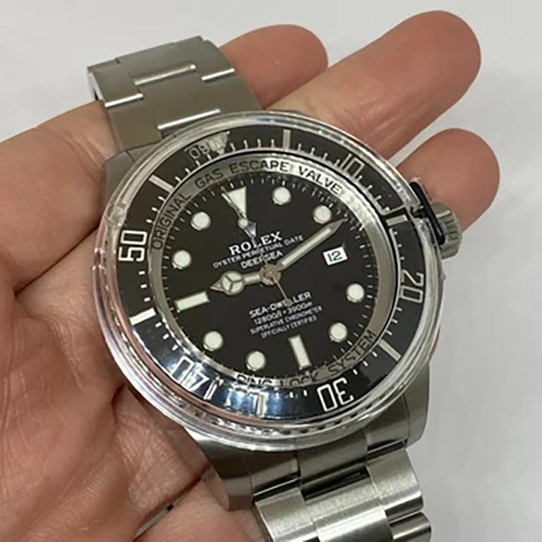 Rolex Men's Oyster Perpetual Deepsea Sea-Dweller Black Dial Watch 126660 4