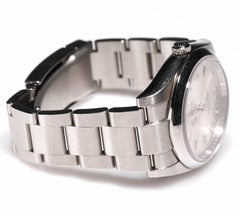 Rolex Men's Oyster Perpetual Stainless Steel Automatic Grey Slate Dial Watch