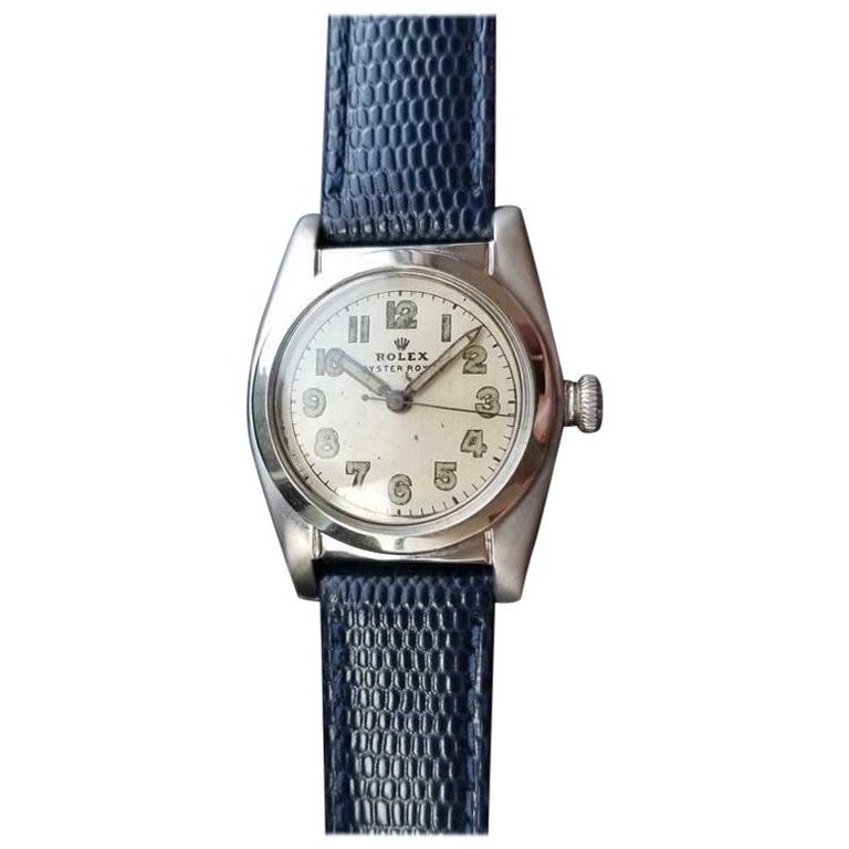 Rolex Men's Oyster Royal 2940 Bubbleback Automatic, c. 1946 Swiss Vintage  MS229 For Sale at 1stDibs | rolex 2940, rolex oyster royal vintage,  original rolex oyster