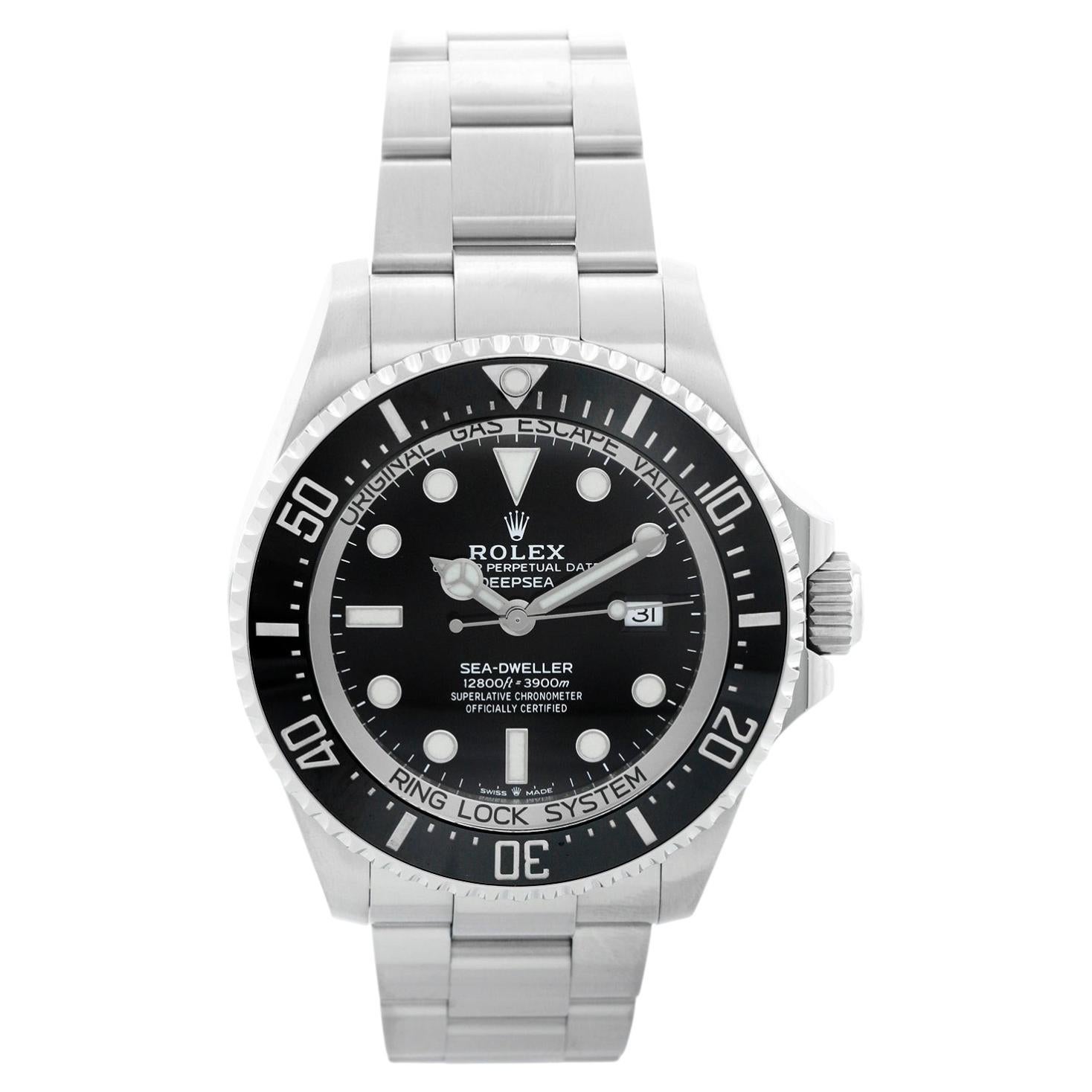Rolex Herrenuhr Sea Dweller Deepsea (Tiefsee) Herrenuhr 126660