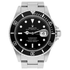 Rolex Uomo Submariner Date 16610 Orologio Oyster in acciaio inossidabile 40MM Quadrante Nero