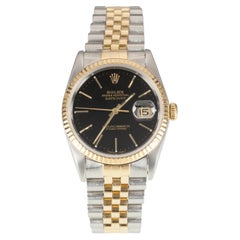 Rolex Men's Two-Tone OPDJ 16233 Stainless and 18k Yellow Gold Automatic Watch