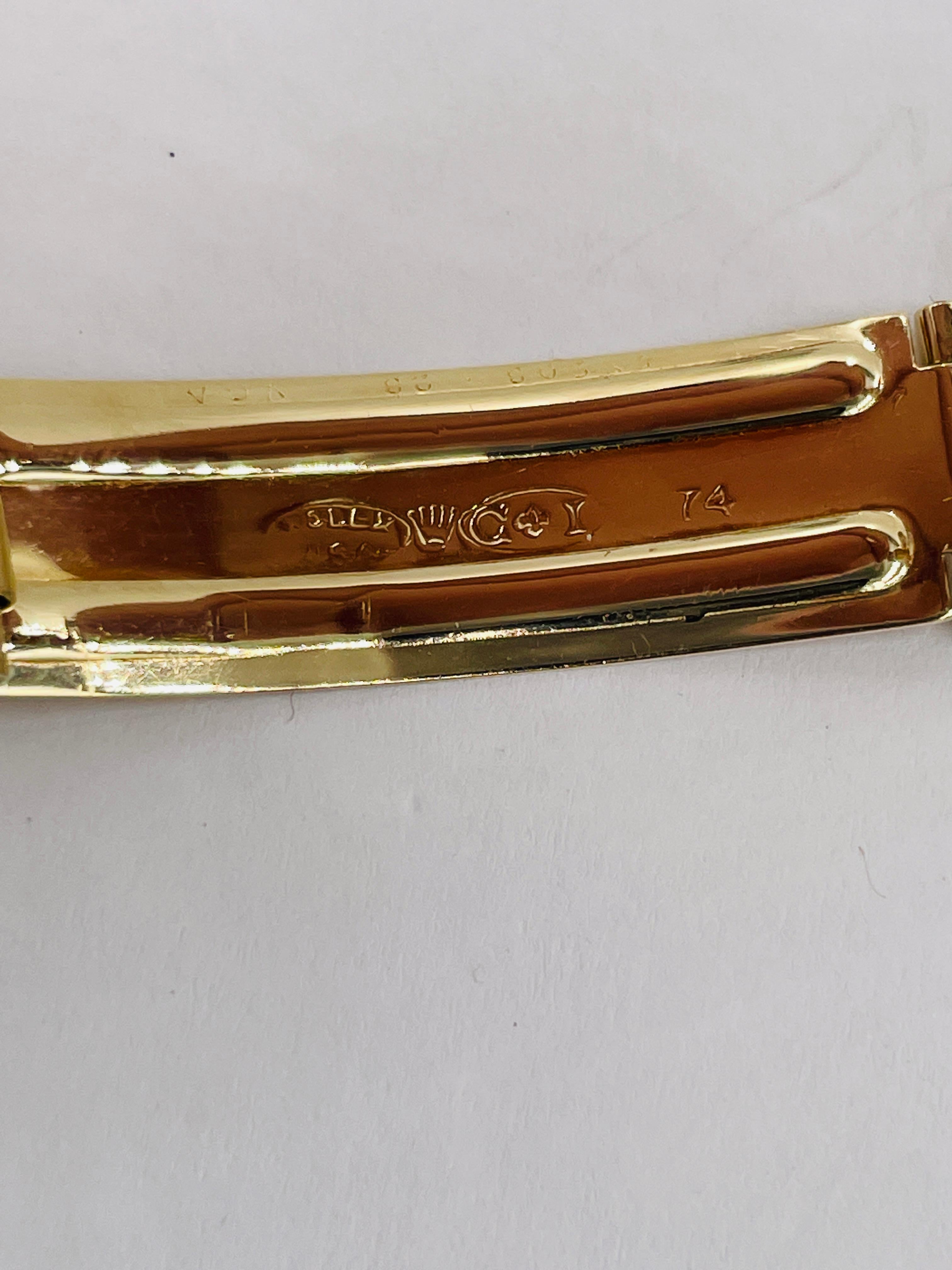 Rolex Mid Size Date Yellow Gold Wristwatch 3
