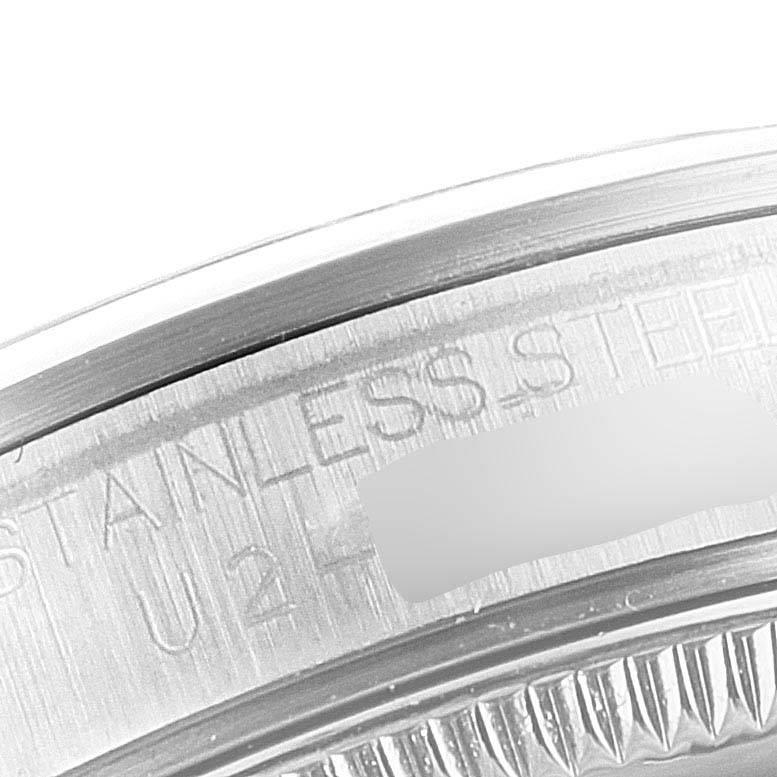 Rolex Midsize Black Dial Automatic Steel Ladies Watch 67480 For Sale 3
