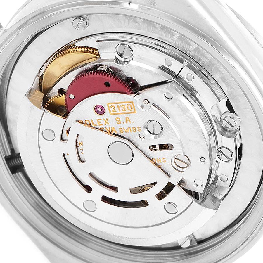 Rolex Midsize Black Dial Automatic Steel Ladies Watch 67480 4