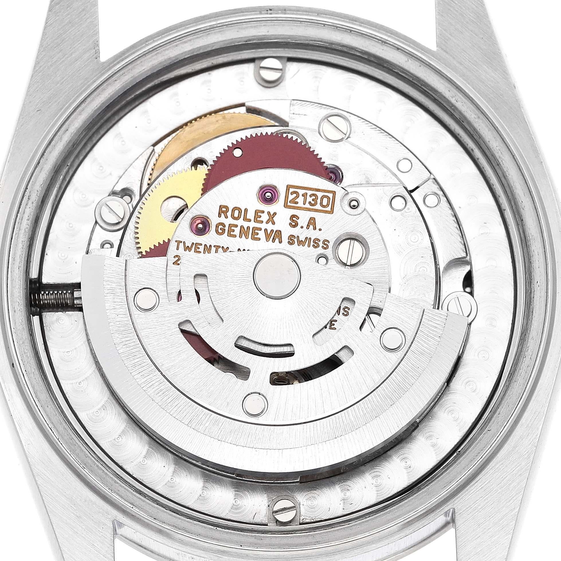 Rolex Midsize 31mm Black Dial Automatic Steel Ladies Watch 67480 3