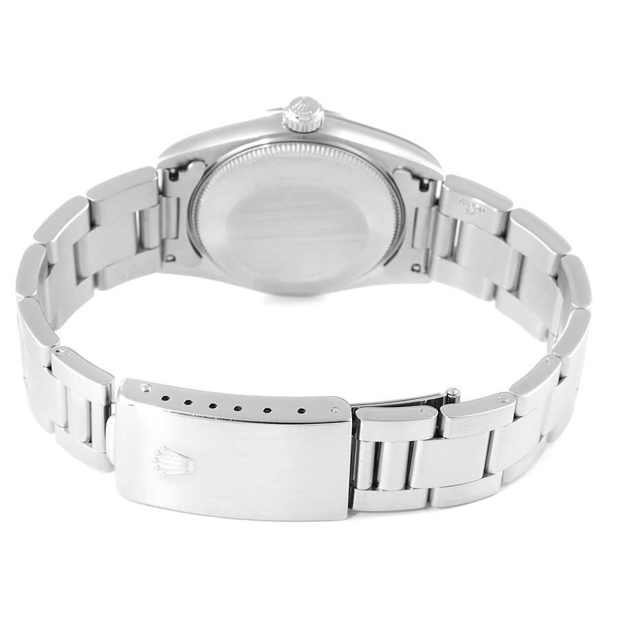 Rolex Midsize Black Dial Automatic Steel Ladies Watch 67480 4