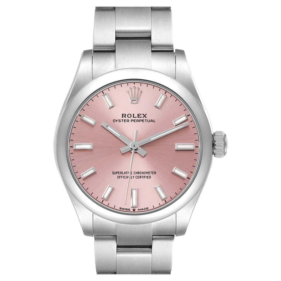 Rolex Oyster Perpetual 277200 Candy Pink Dial Automatic Lady Watch with ...