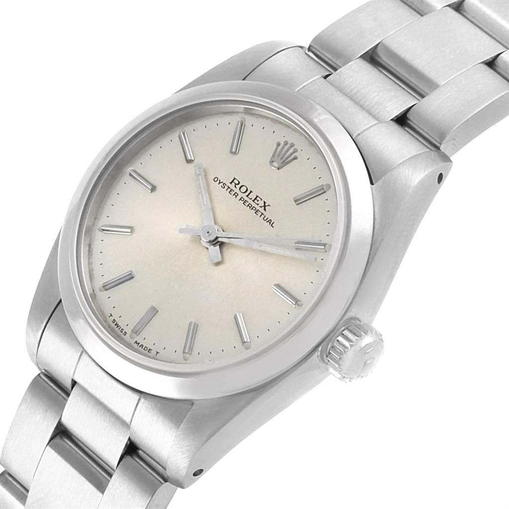 Rolex Midsize White Dial Automatic Steel Ladies Watch 67480 2