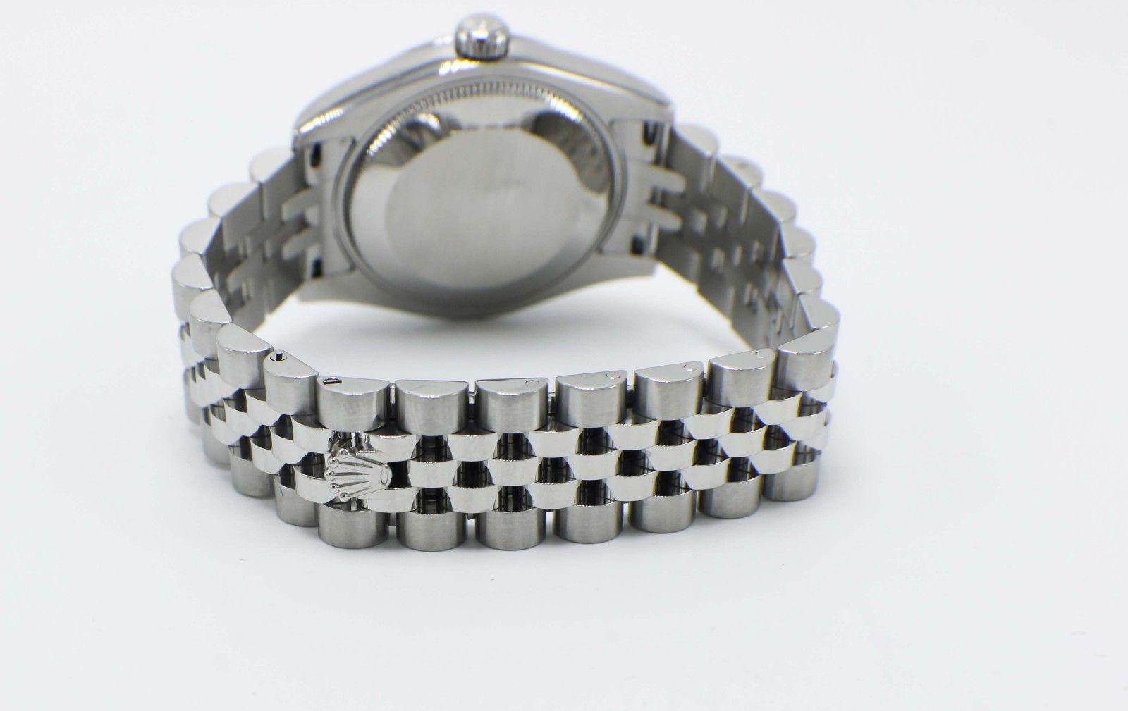 Rolex Midsize Datejust 178274 Meteorite Diamond Dial Steel & 18K Box & Papers 5