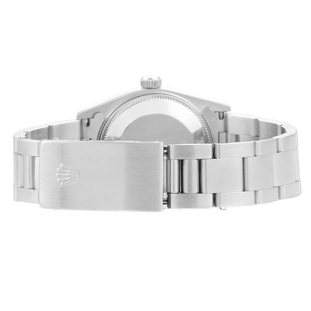 Rolex Midsize Datejust 31 Blue Dial Ladies Steel Watch 68240 For Sale 6