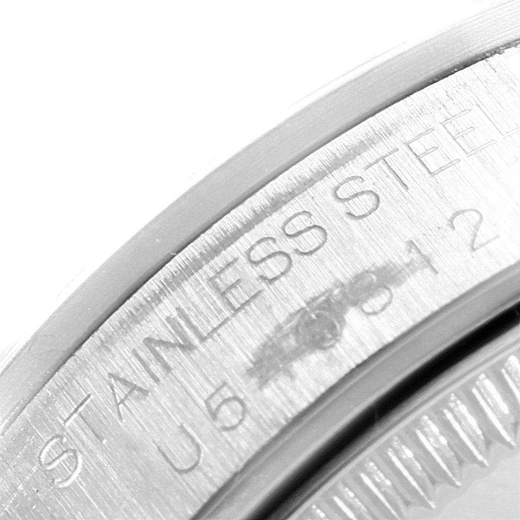 Rolex Midsize Datejust 31 Blue Dial Ladies Steel Watch 68240 For Sale 4