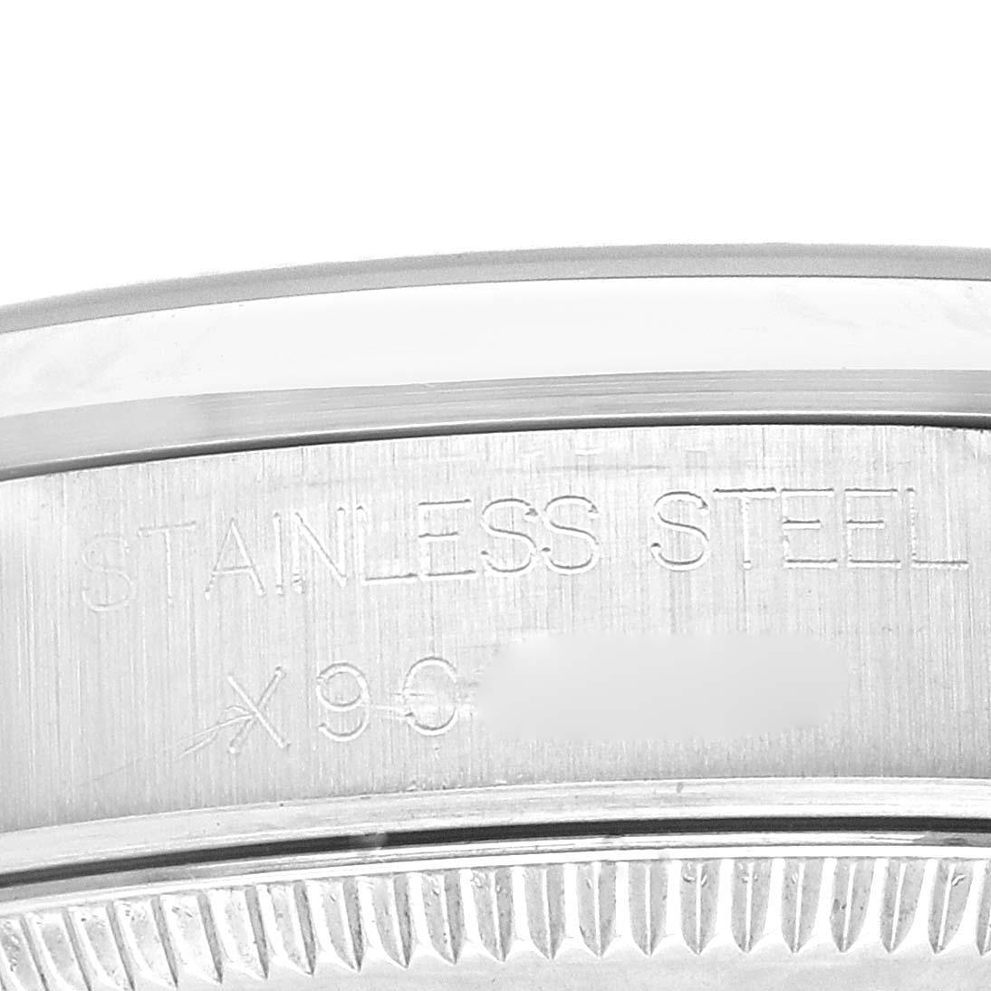 Rolex Montre pour femme Datejust 31 anniversaire grise avec cadran en acier 68240 Excellent état - En vente à Atlanta, GA