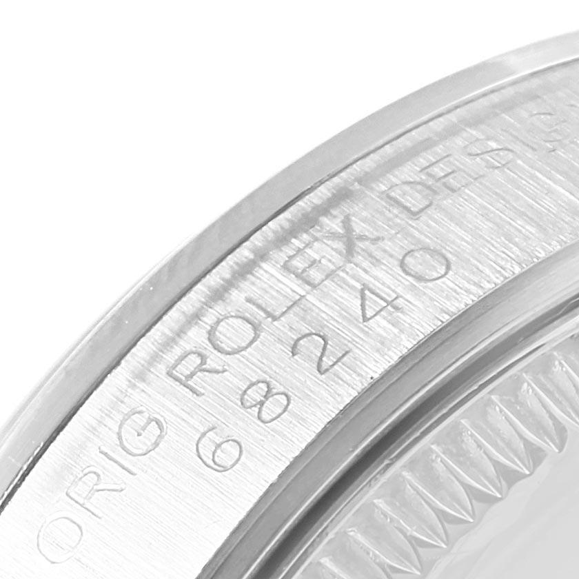 Rolex Midsize Datejust 31 Grey Dial Ladies Steel Watch 68240 2