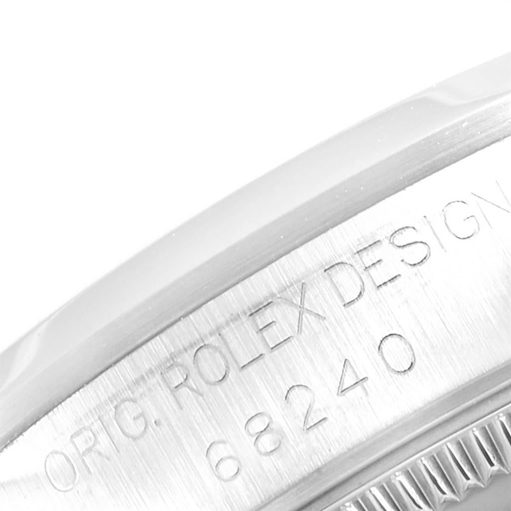 Rolex Midsize Datejust 31 Salmon Dial Ladies Steel Watch 68240 2