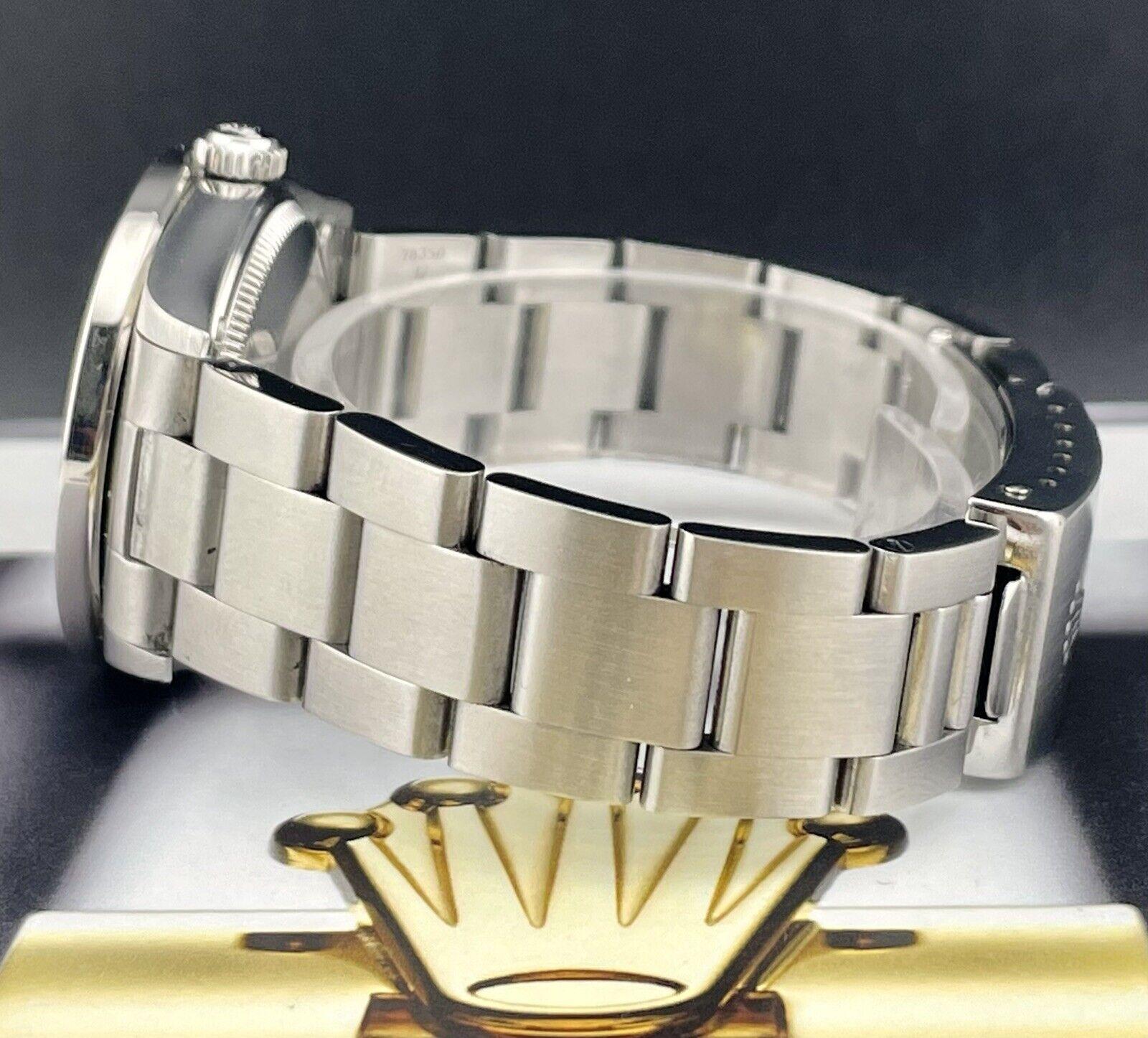 Moderne Rolex Montre automatique Oyster Perpetual 31 mm avec cadran rose et diamants 2 carats en vente