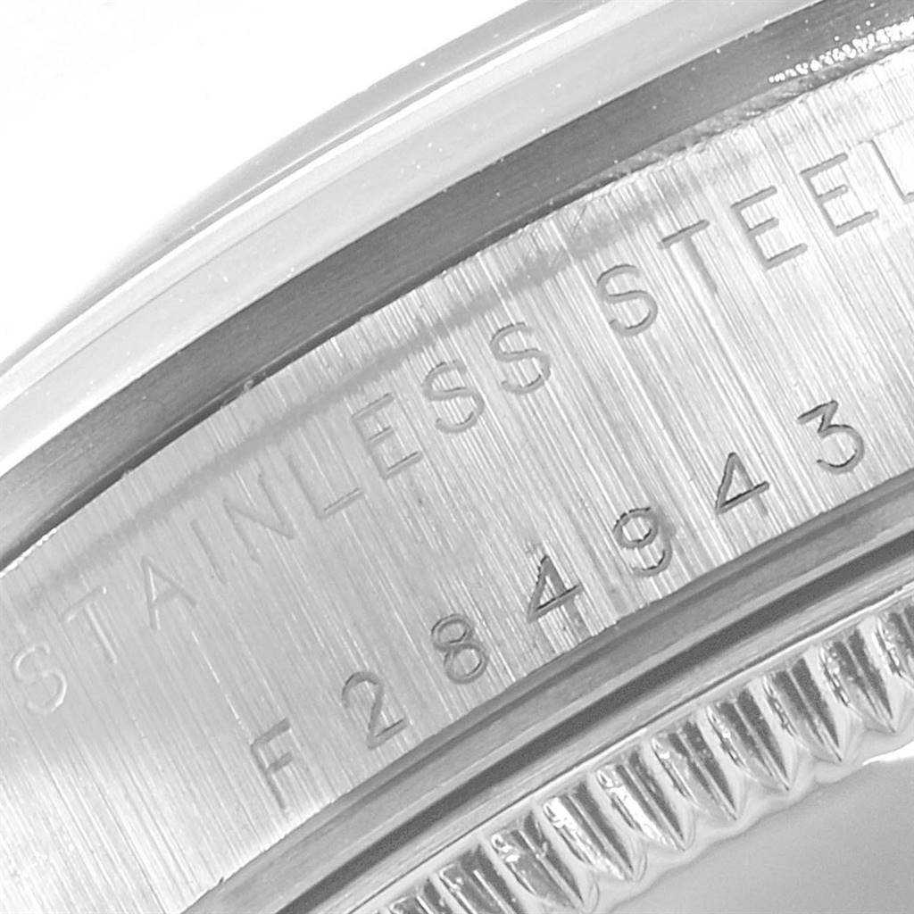 Rolex Midsize Salmon Dial Domed Bezel Steel Ladies Watch 77080 3