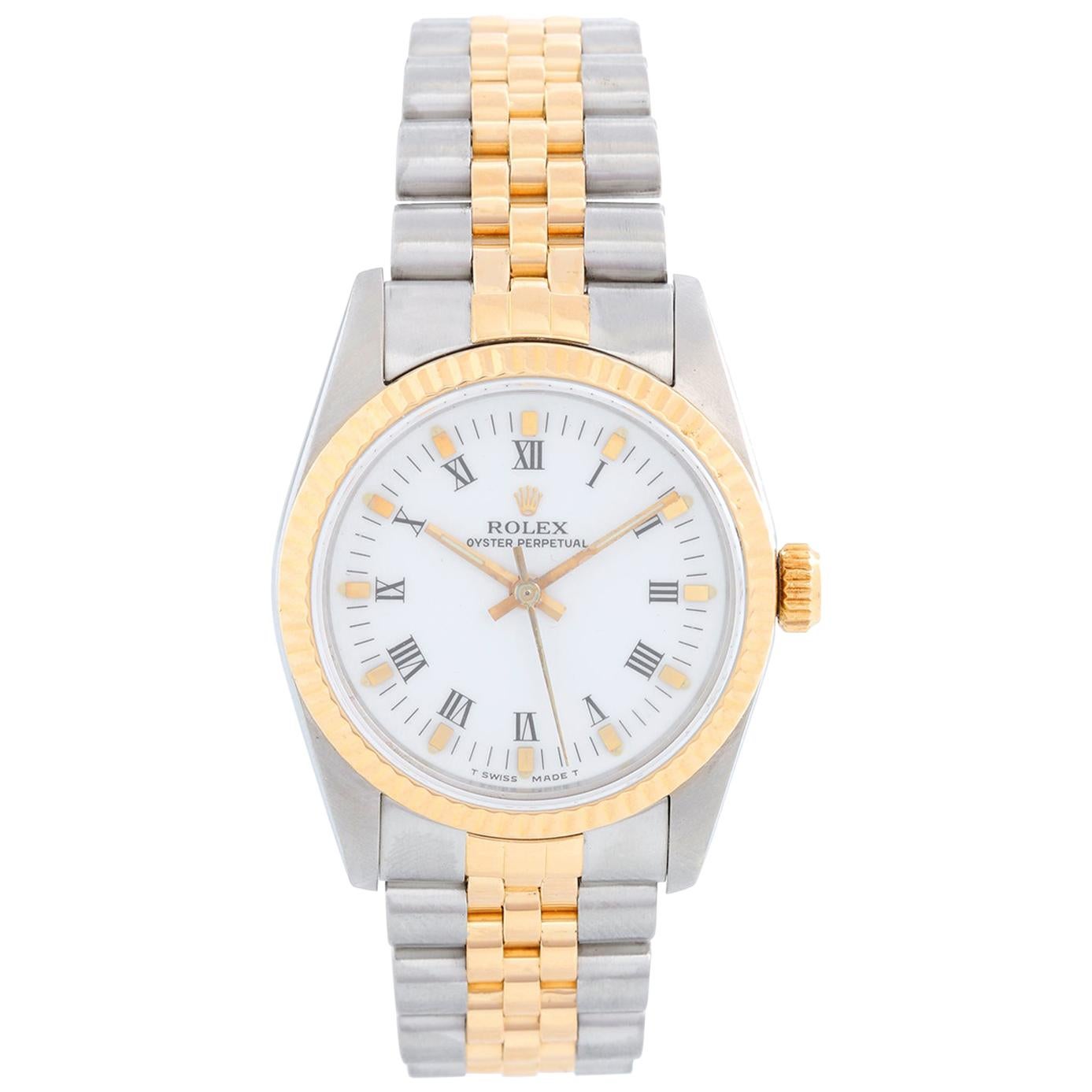 Rolex Midsize Steel and Gold 2-Tone Oyster Perpetual 67513