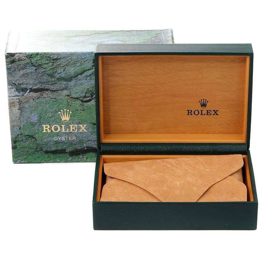 Rolex Midsize Steel White Gold Oyster Bracelet Ladies Watch 77014 7