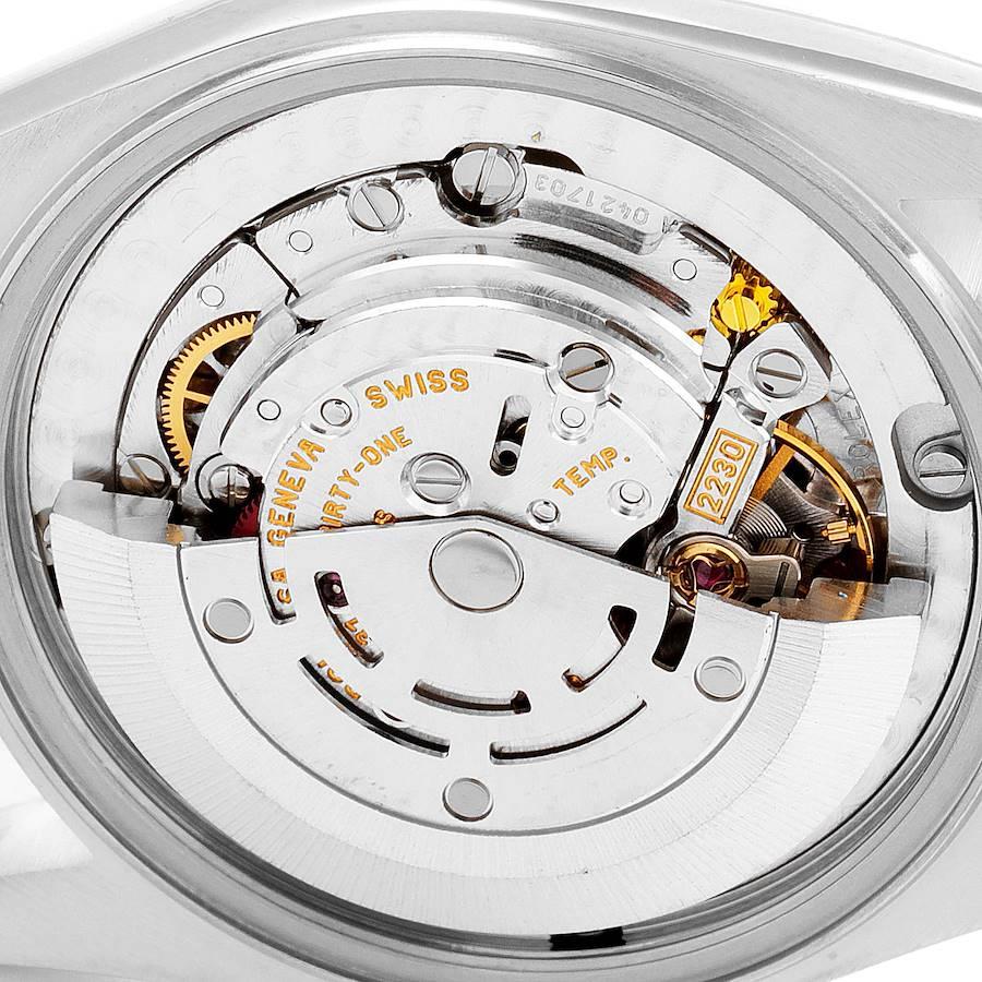 Rolex Midsize Steel White Gold Oyster Bracelet Ladies Watch 77014 4